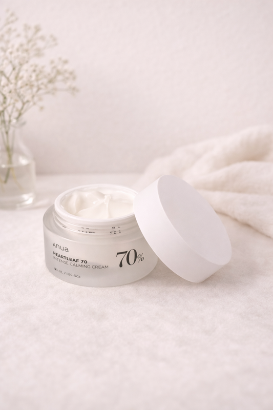Anua Heartleaf 70% Intense Claming Cream - 50ml