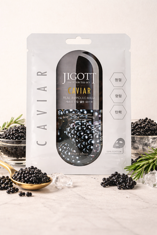 JIGOTT Caviar Real Ampoule Mask