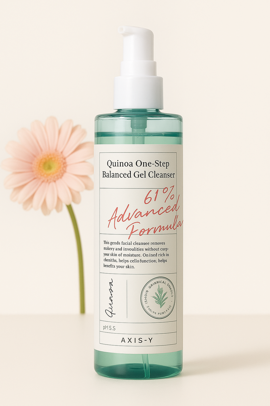 AXIS-Y Quinoa One-Step Balanced Gel Cleanser – 180 ml