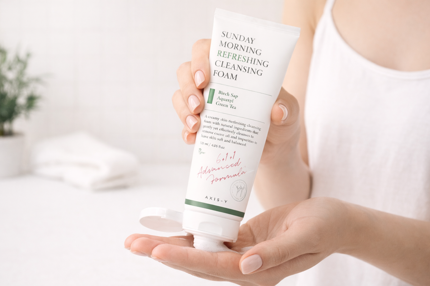 AXIS-Y Sunday Morning Refreshing Cleansing Foam – 120 ml