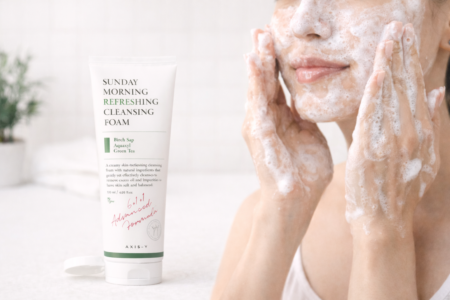 AXIS-Y Sunday Morning Refreshing Cleansing Foam – 120 ml