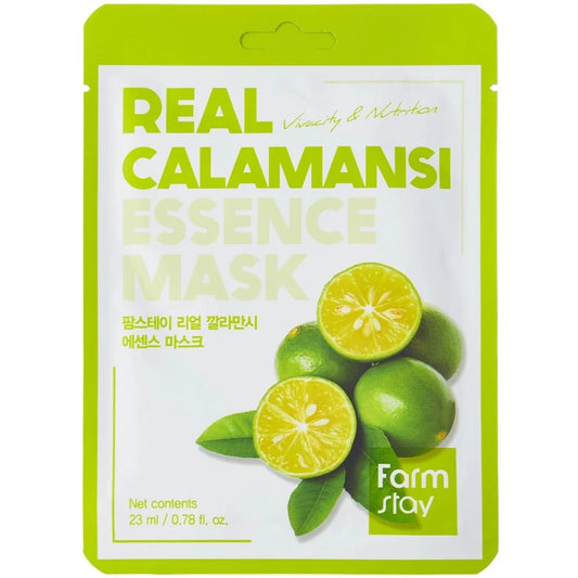 FarmStay Real Calamansi Essence Tuchmaske